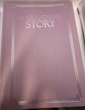 A Grandma's Story Guided Memory Keepsake Journal Hardcover